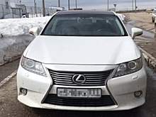 В Саратовской области пограничники задержали угнанный «Лексус»