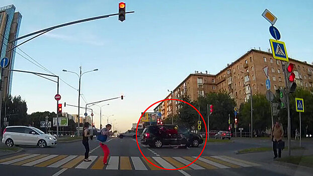 Кадры жуткого ДТП в Москве