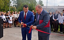 В Кирицах открыли школьный спортзал за 14 миллионов