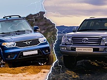 Что лучше: новый UAZ Patriot или старый Toyota Land Cruiser 100