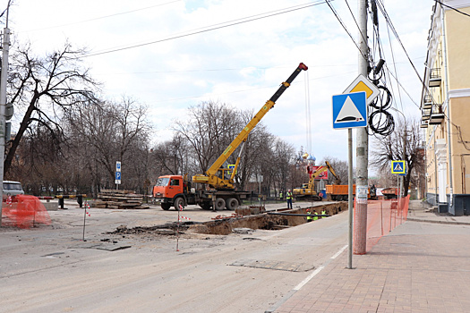 В Рязани стартовал капитальный ремонт улицы Грибоедова