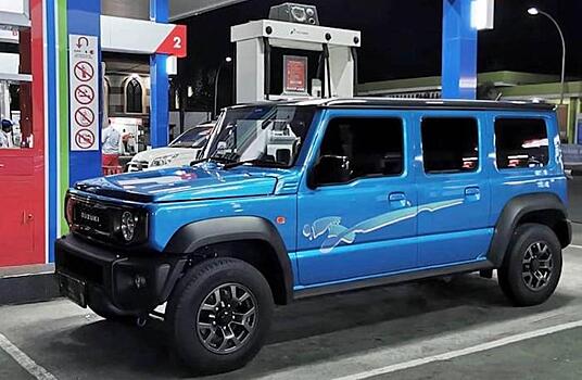 Пятидверный Suzuki Jimny впервые засняли на фото