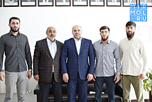 Федерацию джиу-джитсу Дагестана поздравили в Минспорта региона