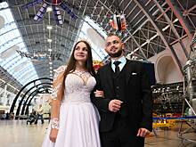 В Москве прошла необычная свадьба сотрудников космодрома Восточный