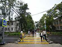 В Вологде на 13 участках начали работать умные пешеходные переходы