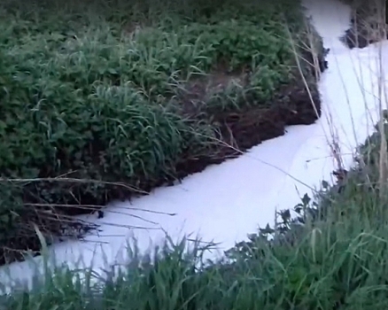 Побелевшая река Рахма вновь привлекла внимание нижегородцев