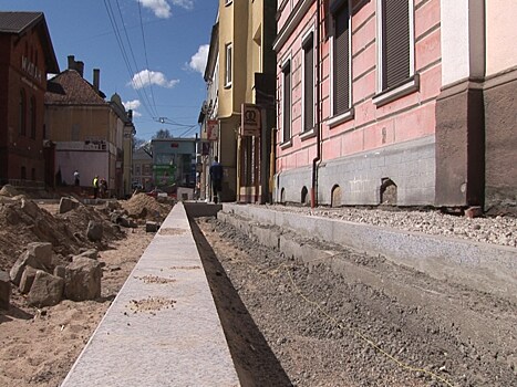 В Черняховске приступили к реконструкции центрального исторического квартала