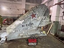 Пригожин показал обломки сбитого Су-24 ЧВК «Вагнер»
