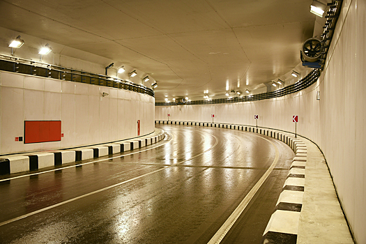 На трассе от Мамырей до Шарапова строят два тоннеля