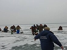 Рыбаков спасли с дрейфующей льдины в Марий Эл
