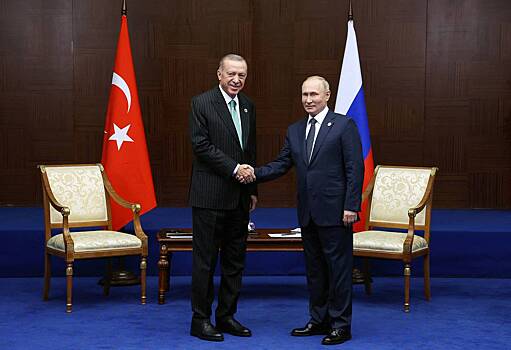 Путин поговорил с Эрдоганом