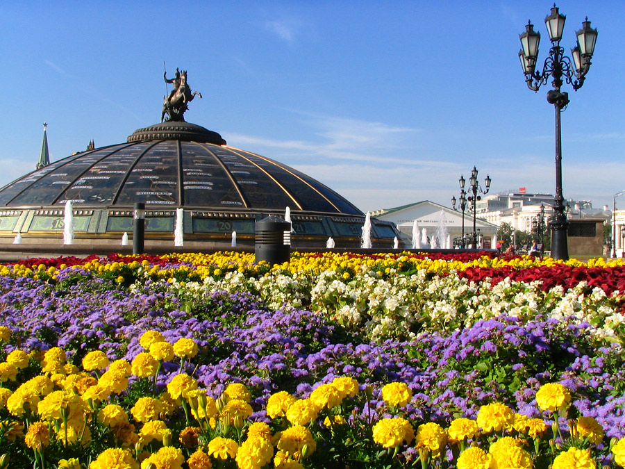 Манежная площадь, Москва, Россия, Европа