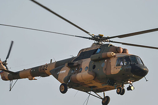 В Конго разбился угандийский военный вертолет Ми-17 российского производства