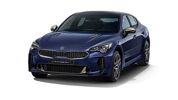 На видео показали салон и экстерьер обновлённого Kia Stinger