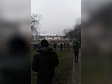 Вертолет упал возле детского сада в Броварах под Киевом