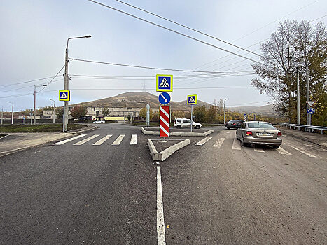 В Красноярске завершился ремонт перекрёстка улиц Монтажников и Алёши Тимошенкова