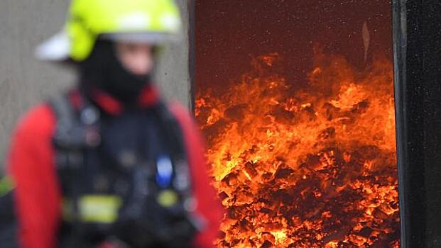 На режимном предприятии в Казани произошел пожар