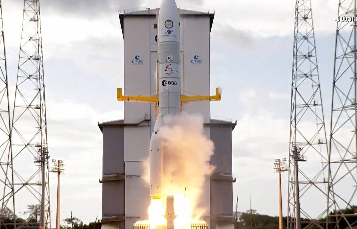 Arianespace установила дату второго пуска Ariane 6