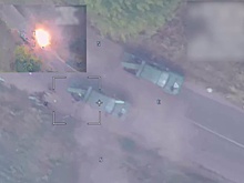 «Ланцет» уничтожил самодельные РСЗО боевиков ВСУ в Курской области