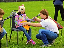 Ученики и преподаватели школы искусств приняли участие в фестивале в парке «Музеон»