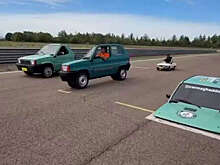 Самая странная автогонка в Италии попала на видео