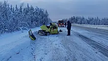 Четыре человека погибли в ДТП с лесовозом в Карелии