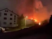 Пожар на дискотеке в Северной Македонии сняли на видео
