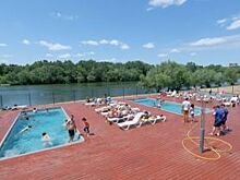 В Краснодаре бассейны на берегу Затона временно не работают