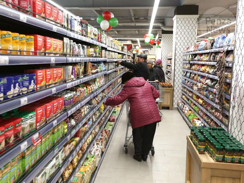 Оборот розничной торговли в Пензенской области в январе составил около 28 млрд рублей
