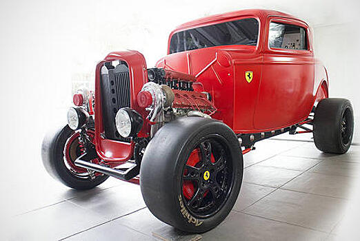 В США сделали хот-род с битурбо «восьмеркой» Ferrari