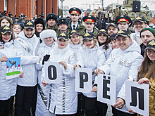 Творческий коллектив Центрального дома Российской Армии, принимающий участие в акции «Сирийский перелом», выступил с концертом в Орле