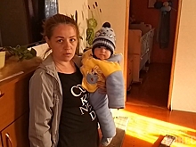 В Курске мать с грудным ребёнком оказалась в подтопленном доме