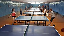 Школа олимпийского резерва «Красноярск» получила новые теннисные столы в подарок от Красноярскэнергосбыта