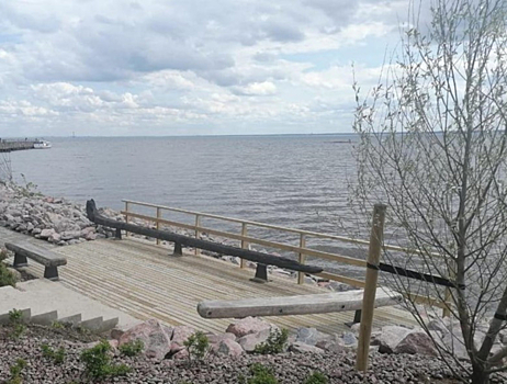 Благоустройство набережной в Кронштадте завершат в середине лета