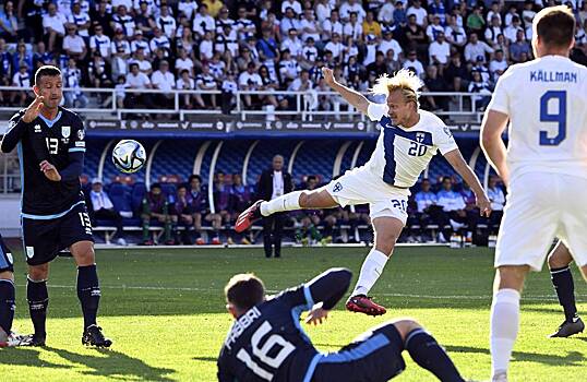 Сборная Финляндии забила шесть безответных мячей в матче квалификации Евро-2024