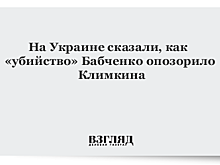 На Украине сказали, как «убийство» Бабченко опозорило Климкина