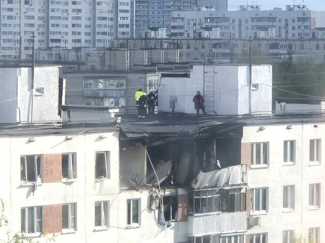 СК: пожар в доме на юго-западе Москвы мог произойти по вине жильца