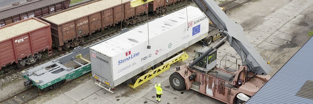 DB Schenker, Stena Line, LDZ Loģistika и ПФКО тестируют контрейлерные перевозки