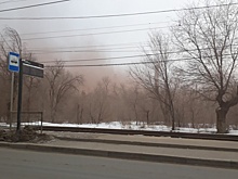 Волгоград заволокло густым облаком с «Красного Октября»