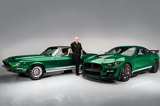 Первый Ford Mustang Shelby GT500 посвятили прототипу 1968 года