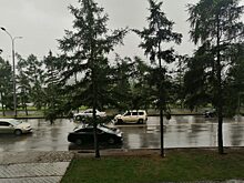 Красноярским автомобилистам в ГИБДД рассказали об особенностях вождения в дождь