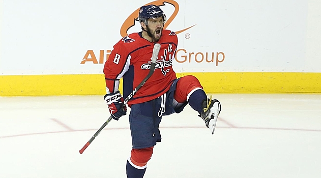 Овечкин вышел на 43-е место в истории НХЛ по количеству проведенных матчей