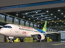 В Китае сертифицировали новый пассажирский самолет COMAC C919