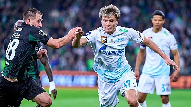 Экс-полузащитник сборной России сравнил игру «Зенита» и «Краснодара»