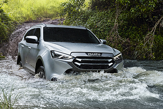 До России добрался рамный Isuzu Mu-X: цены «до 4 миллионов рублей»