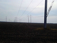 На границе с Крымом подорвали опору ЛЭП