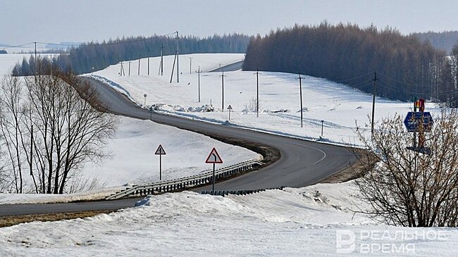 В Татарстане временно перекроют движение на подъезде к трассе М-12