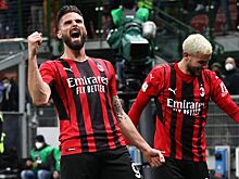 Дубль Жиру и разгромная победа — в видеообзоре 1/4 финала Кубка Италии «Милан» — «Лацио»