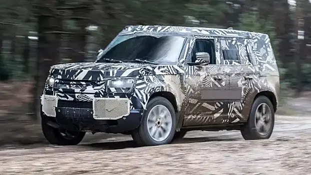 В Индии заметили прототип нового Land Rover Defender