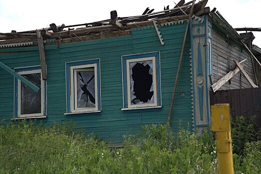 От ударов пострадали 23 дома